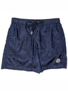 Monogram jacquard swim shorts blue - MONCLER - BALAAN 2