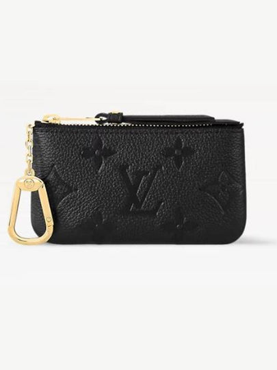 Monogram Empreinte Key Pouch Black - LOUIS VUITTON - BALAAN 2