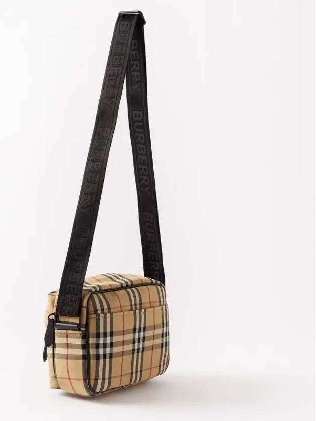 Men's Imprint Nylon Shoulder Cross Bag - BURBERRY - BALAAN 3