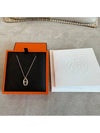 Blue Stone Chandal Necklace Rose Gold - HERMES - BALAAN 3