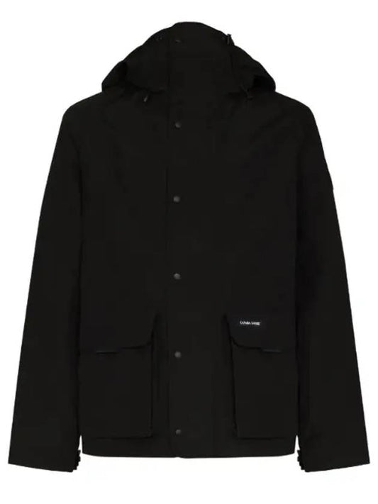 Lockeport Hooded Jacket Black - CANADA GOOSE - BALAAN 2