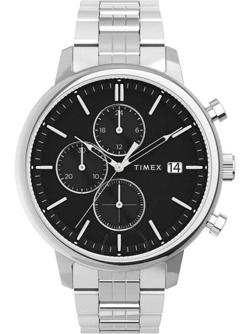 Timex Chicago Chronograph Quartz Black Dial Men's Watch TW2V01600 - TIMEX - BALAAN 1