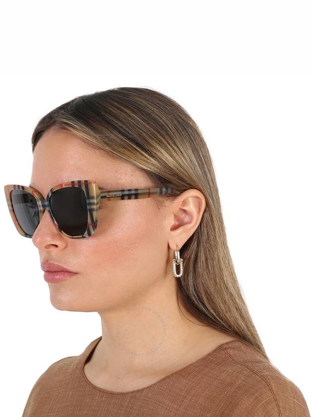 Eyewear Cat Eye Frame Sunglasses Beige - BURBERRY - BALAAN 3