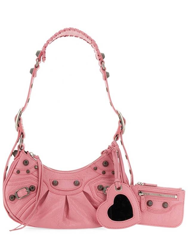 Le Cagole XS Lambskin Shoulder Bag Pink - BALENCIAGA - BALAAN 2