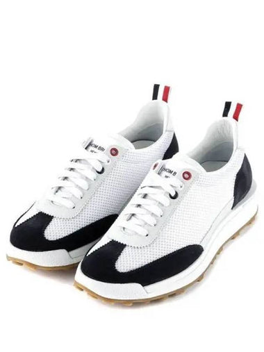 Men s Tech Runner Sneakers 270483 - THOM BROWNE - BALAAN 1