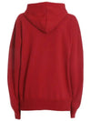 Mansel Big Logo Hoodie Red - ISABEL MARANT - BALAAN 4