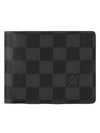 Damier Multiple Half Wallet Graphite - LOUIS VUITTON - BALAAN 2