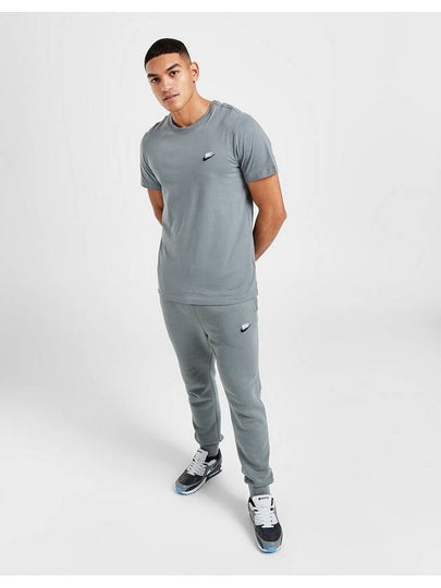 Sportswear Club Short Sleeve T-Shirt Grey - NIKE - BALAAN 2