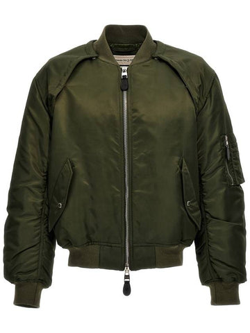 Alexander McQueen 'Harness' Bomber Jacket - ALEXANDER MCQUEEN - BALAAN 1