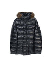 Cluny Glossy Padding Navy - MONCLER - BALAAN 1