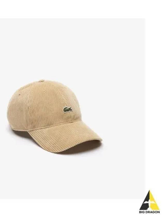 corduroy baseball cap bay - LACOSTE - BALAAN 1