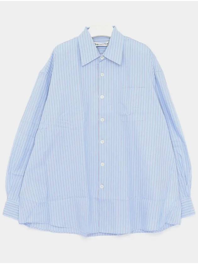 Big Daddy Stripe Long Sleeve Shirt Blue - OUR LEGACY - BALAAN 3