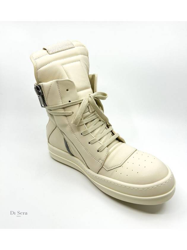 Geobasket High Top Sneakers Milk - RICK OWENS - BALAAN 2