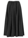 Women's Midi Pleated Skirt Charcoal - FABIANA FILIPPI - BALAAN 2