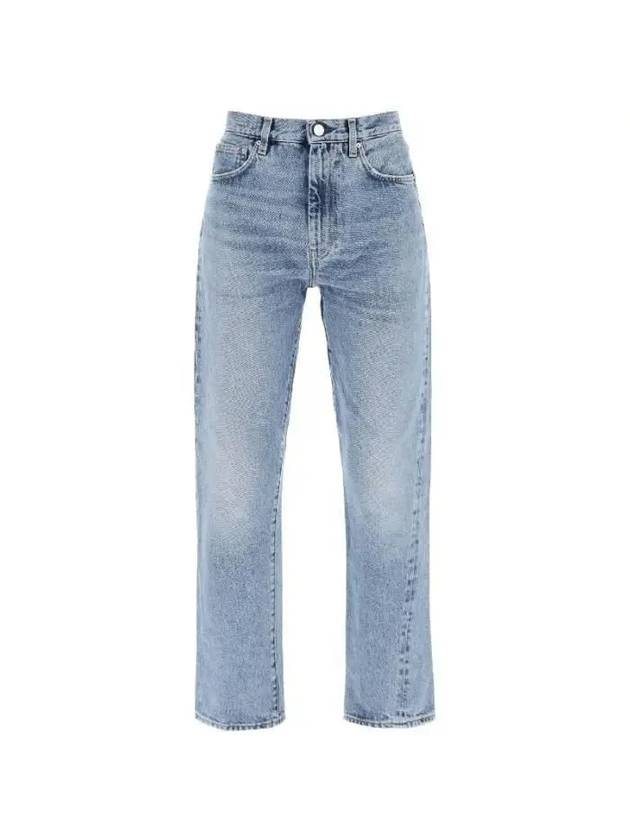 Twist Seam Denim Jeans Vintage Wash Blue - TOTEME - BALAAN 2