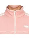 Logo Zip-Up Jacket Baby Pink - SPORTY & RICH - BALAAN 9