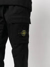 Wappen Patch Cargo Track Pants Black - STONE ISLAND - BALAAN 5