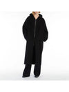 Capi Wool Double Coat Black - S MAX MARA - BALAAN 6