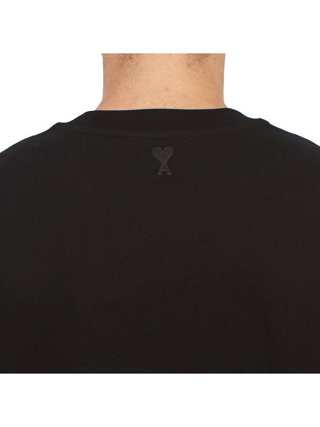 Alexandre Mattiussi Short Sleeve T-Shirt Black - AMI - BALAAN 7