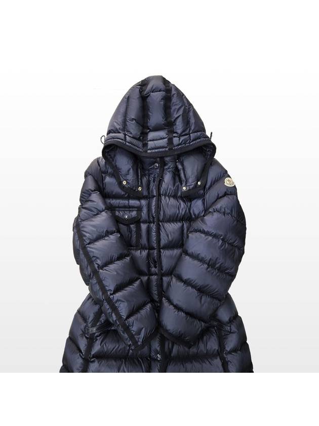 Women s Hermine Ermine Hooded Long Down Padded Coat 1C51100 53048 999 - MONCLER - BALAAN 3