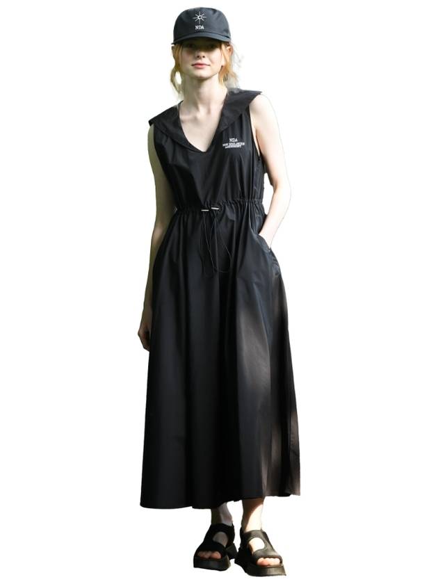 Women's Sailor Long Dress Black - NDA - BALAAN 3