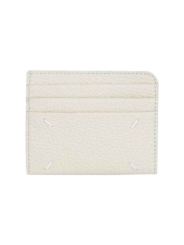 Four Stitch Card Wallet Light Grey - MAISON MARGIELA - BALAAN 1