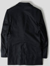 Virgin Wool Two-Button Jacket Black - AMI - BALAAN 6