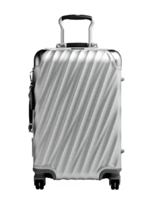 Aluminum International Carry on Suitcase Silver Travel Bag - TUMI - BALAAN 1