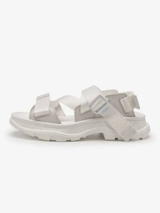 Tread Velcro Sandals White - ALEXANDER MCQUEEN - BALAAN 2