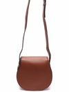 Marcie Saddle Small Grained Leather Cross Bag Tan - CHLOE - BALAAN 5