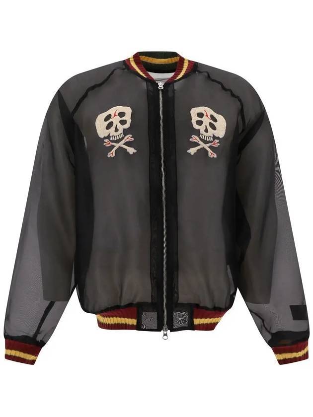 Jacket Sheer Pearl Souvenir Black K2404LJ147 - KAPITAL - BALAAN 2