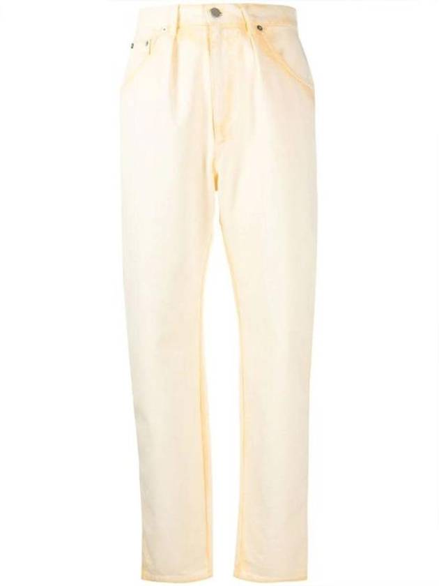 Denim Straight Pants M A0313 0181 1021 YELLOW YELLOW ORANGE - ALBERTA FERRETTI - BALAAN 1