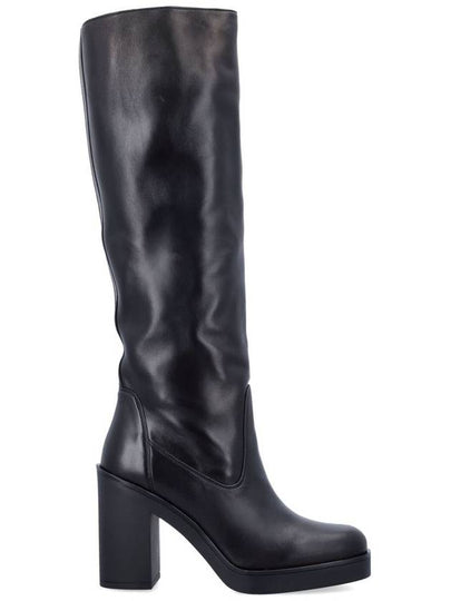 Bethenny 80 leather long boots black - STUART WEITZMAN - BALAAN 2