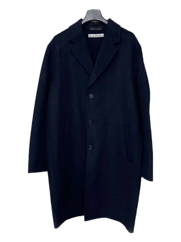 Wool Over Coat Navy - ACNE STUDIOS - BALAAN 2