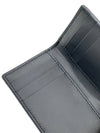 Intrecciato Cassette Leather Flap Card Wallet Black - BOTTEGA VENETA - BALAAN 8