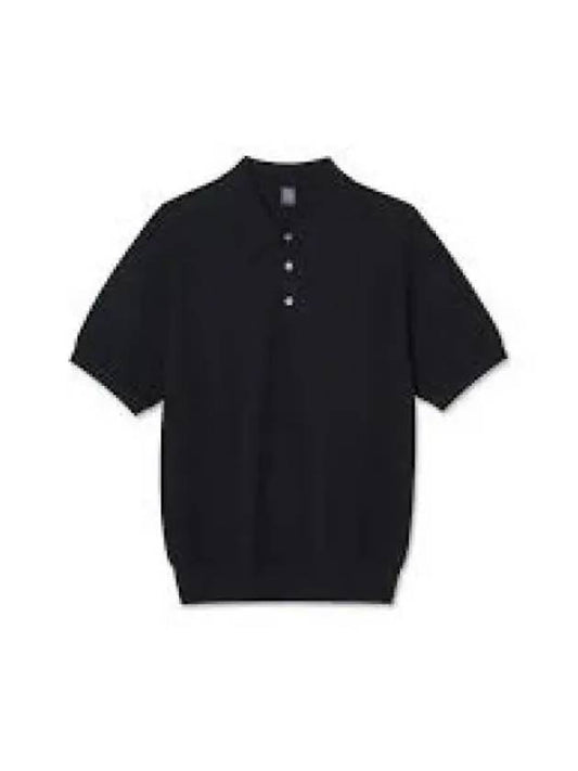 APC Civil Short Sleeve Polo Shirt Dark Navy COGCNF23186IAK 971183 - A.P.C. - BALAAN 1