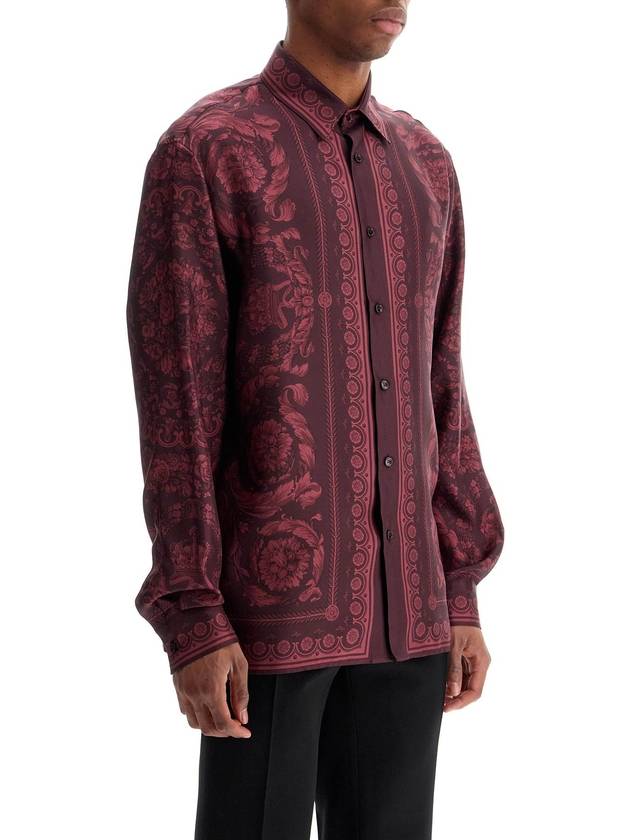 baroque silk shirt - VERSACE - BALAAN 2