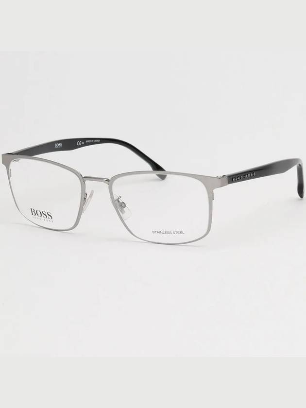 Hugo Boss Glasses Frame BOSS1295F R81 Square Stainless Steel - HUGO BOSS - BALAAN 5