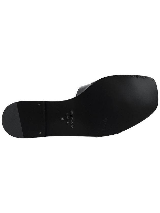 Women's Gancini Slippers Black - SALVATORE FERRAGAMO - BALAAN 10