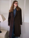 Lotus Classic Wool Double Coat Brown - LETTER FROM MOON - BALAAN 7