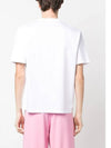 Embroidered Logo Short Sleeve T-shirt White - LANVIN - BALAAN 4