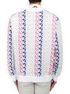 Men's Vice Pink Painting Bridge Knit Top White - J.LINDEBERG - BALAAN 5