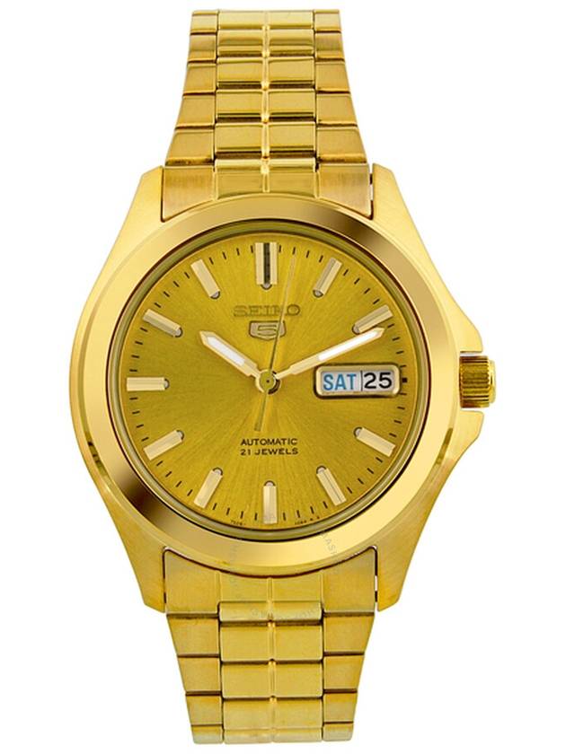 Seiko 5 All Gold-plated Stainless Steel Men's Watch SNKK98 - SEIKO - BALAAN 1