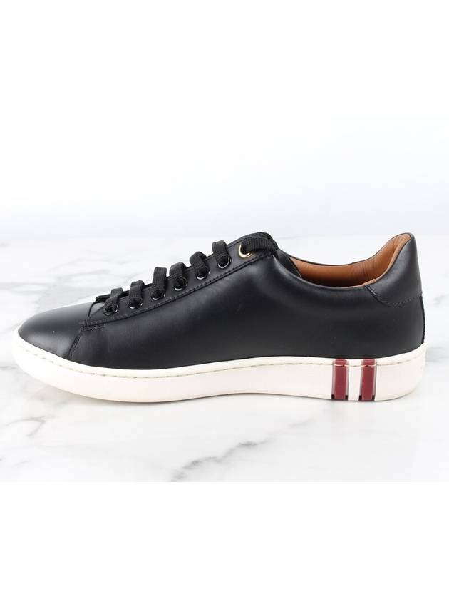 Initial logo leather sneakers 6 5 255 - BALLY - BALAAN 5