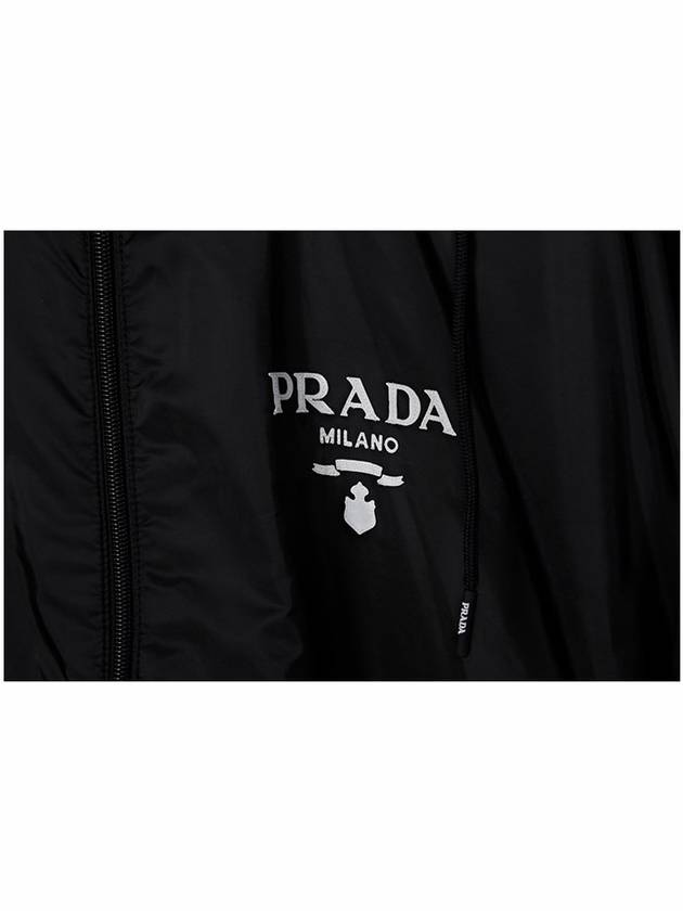 Re-Nylon Raincoat Black - PRADA - BALAAN 5