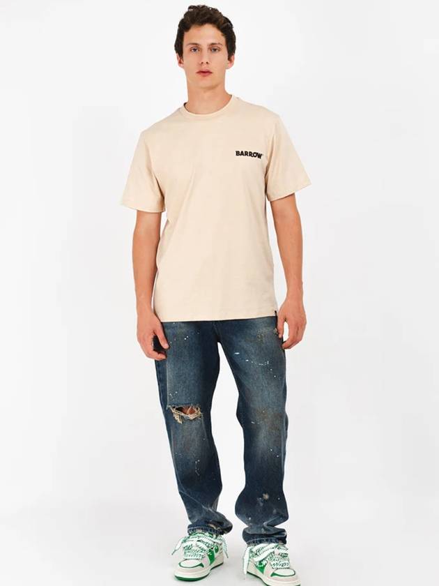 BARROW T-shirts and Polos Beige - CLAIRE BARROW - BALAAN 3