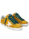 Superstar Suede Silver Tab Low Top Sneakers Orange - GOLDEN GOOSE - BALAAN 4