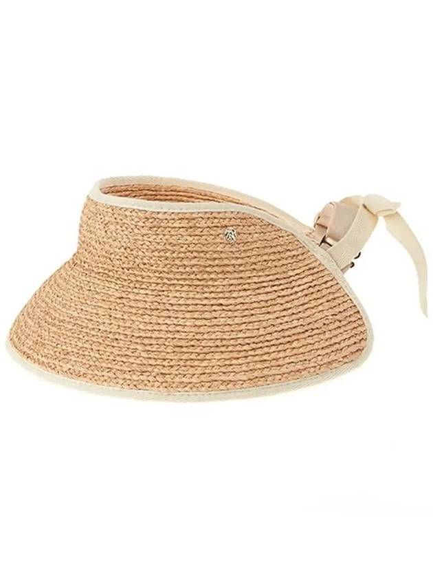 Aliyah 9 Visor Hat Natural Sand - HELEN KAMINSKI - BALAAN 4