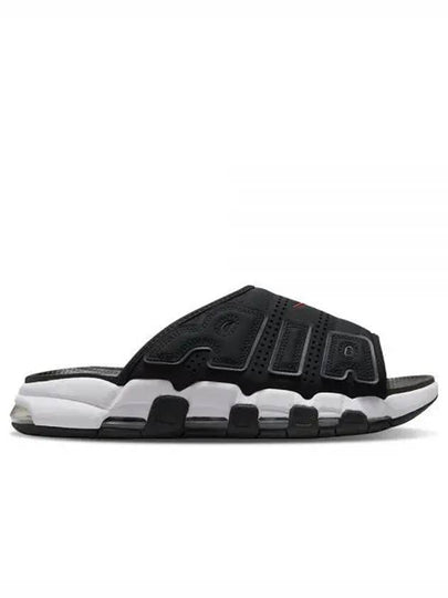 Air More Uptempo Slide Slippers Black - NIKE - BALAAN 2