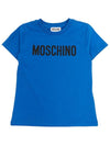 Kids short sleeve t shirt HQM03T LBA10 40289 Adult wearable - MOSCHINO - BALAAN 1